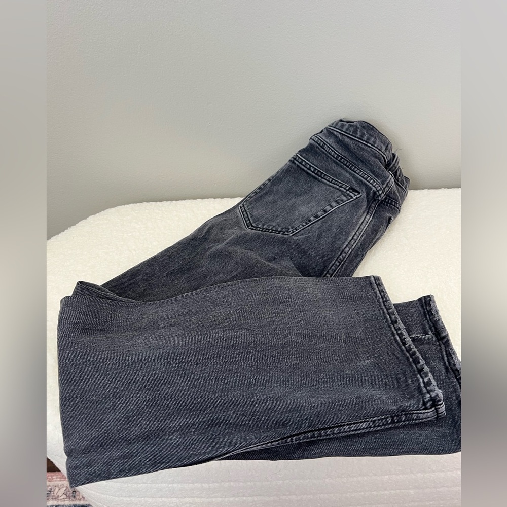 Abercrombie high rise 90s straight jean